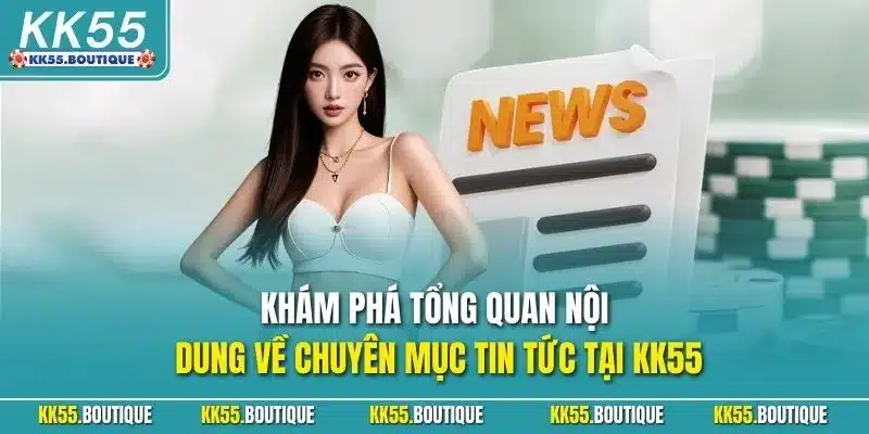 Khám phá tổng quan nội dung về chuyên mục tin tức tại KK55
